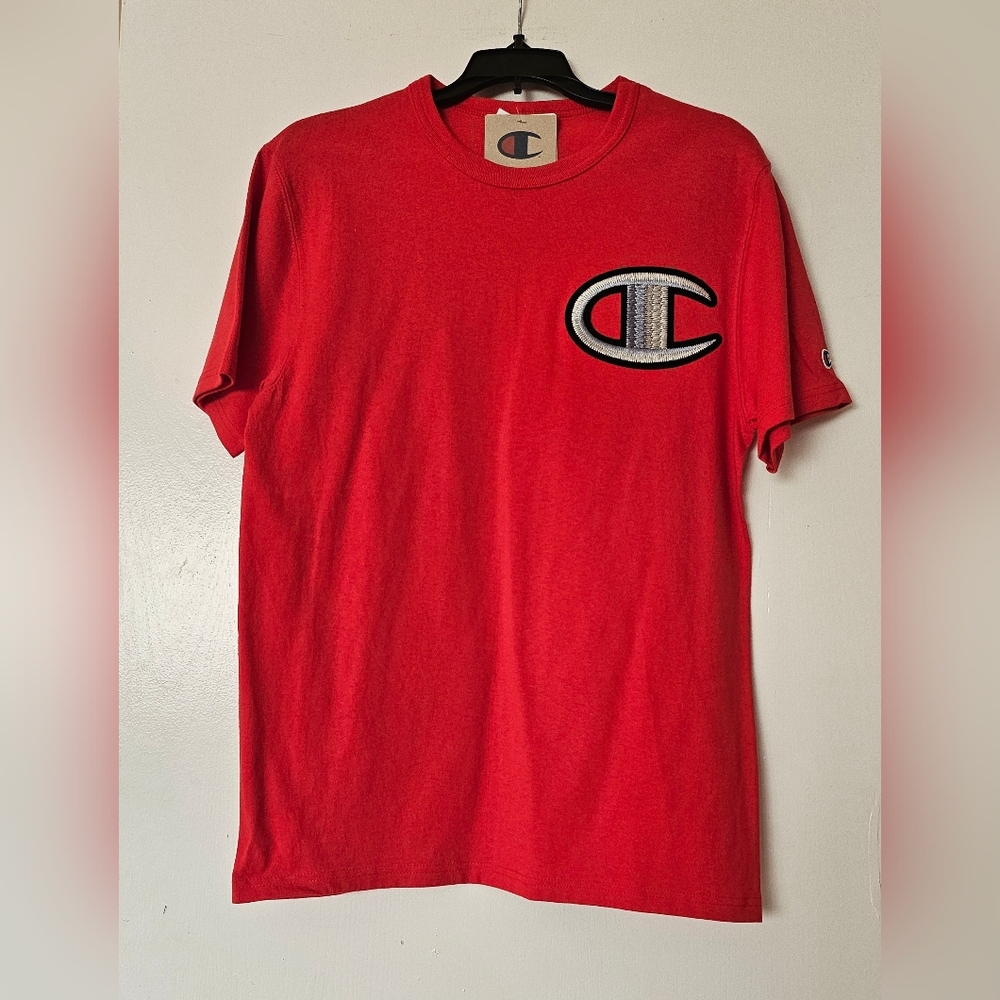 Champion Women's Heritage Tee Big C Logo T-shirt